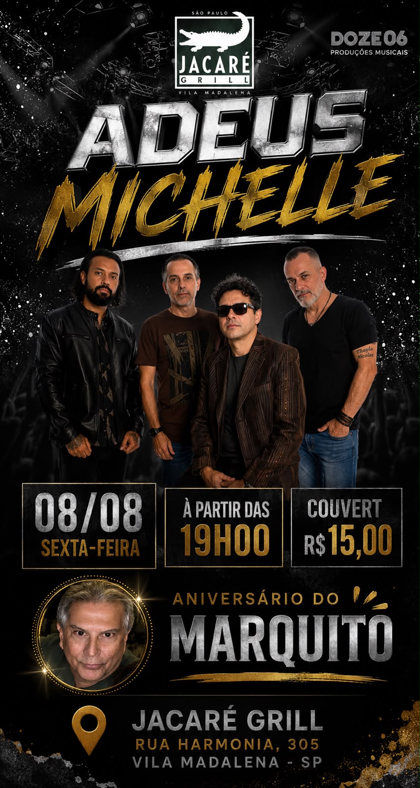 Banda Adeus Michele - Niver Marquito 08-08-26